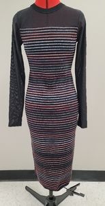 Rachel Roy sweaters maxi dress with sheer top